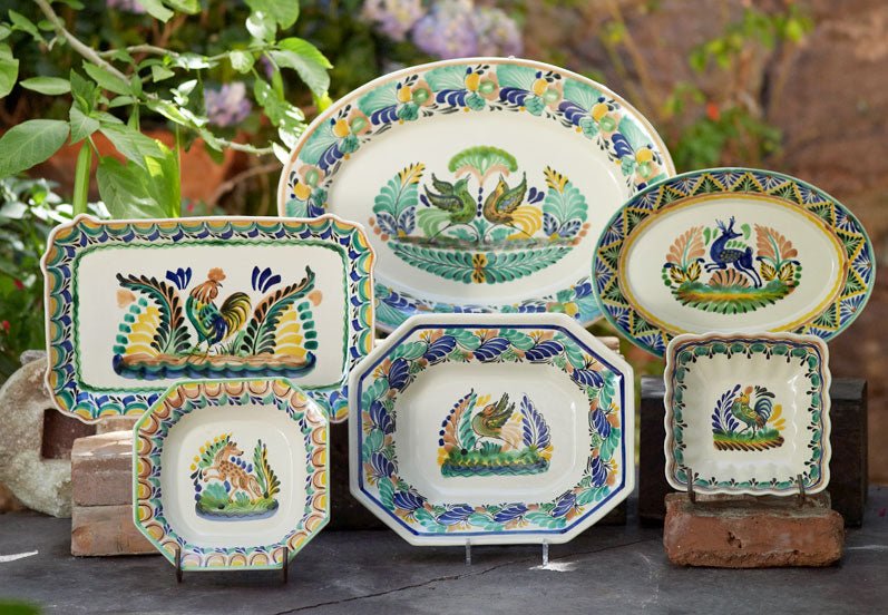 Mexican Pottery Animal Collection Gorky Mayolica Ceramics from