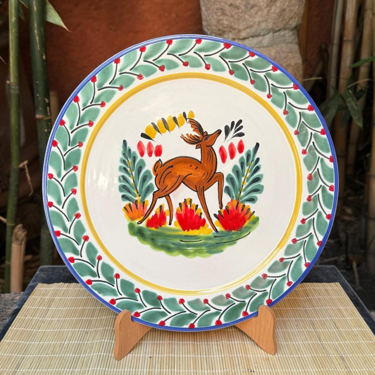 Mexican Ceramic Plates Animals Sets of 3 Pieces Mix & Match