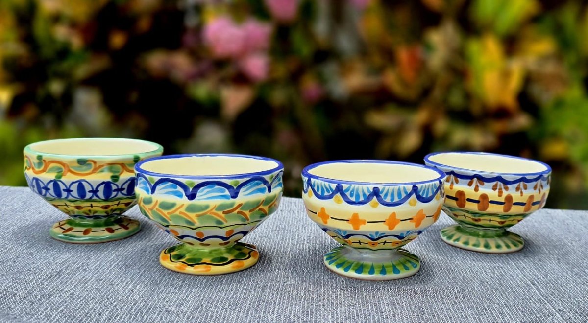 Ice cream dessert cup Set (4 pieces) Happy BordersDessert CupGorky Gonzalez Store240820 - 09