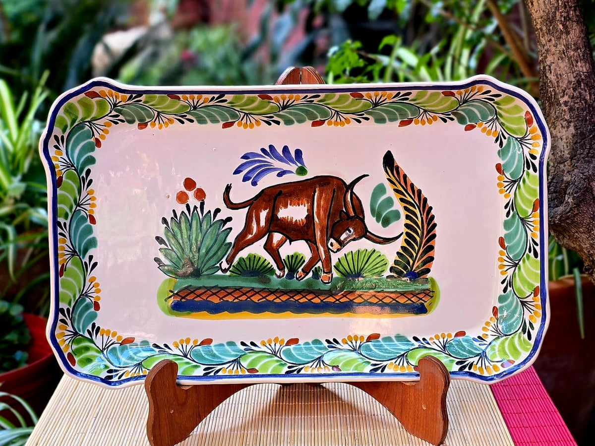 Bandeja CowBoy Bandeja rectangular 16.9"x10.6" Multicolores