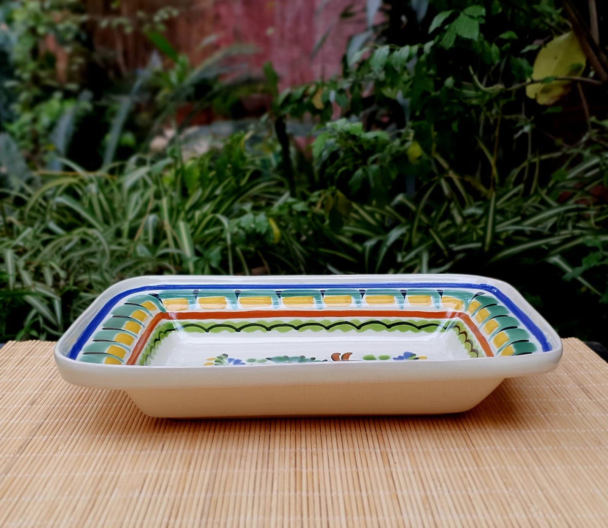 Cuenco rectangular Rabbit 11 x 7,9 en multicolores