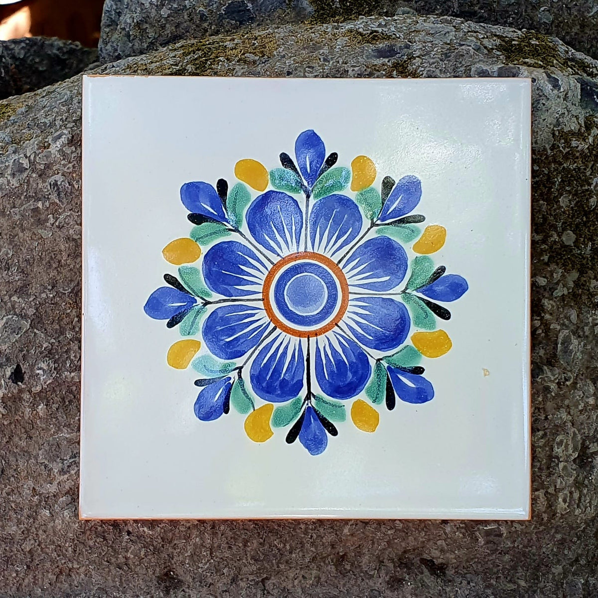 Flower II Tile for wall MultiColors Mayolica Ceramics for kitchen ...