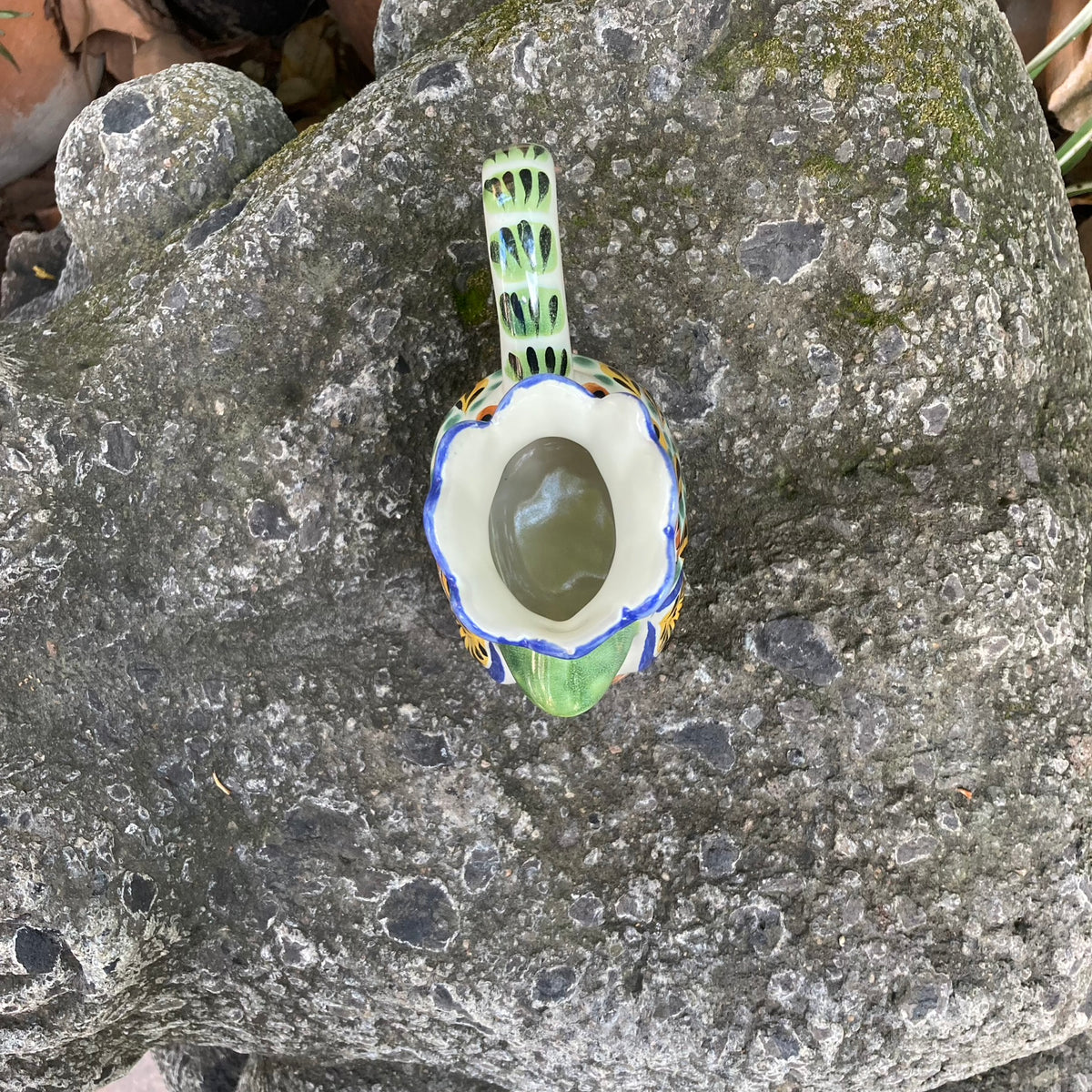 Rooster Creamer Pitcher 10 Oz MultiColors