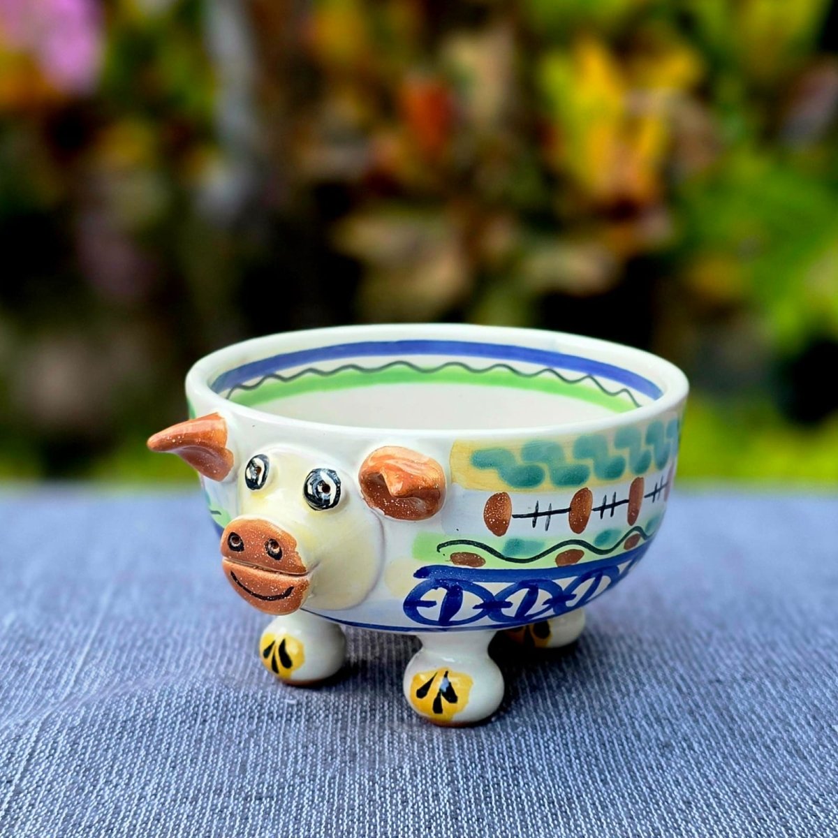 Piggy Molcajete Bowl Happy BordersMolcajeteGorky Gonzalez Store240727 - 10