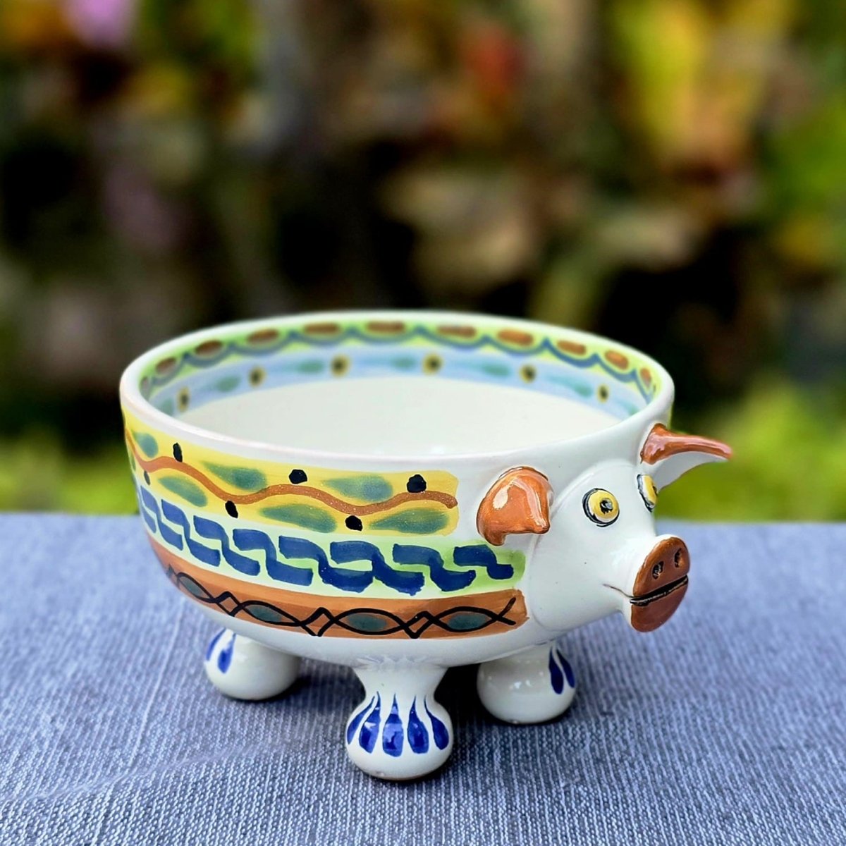 Piggy Molcajete Bowl Happy BordersMolcajeteGorky Gonzalez Store240727 - 13