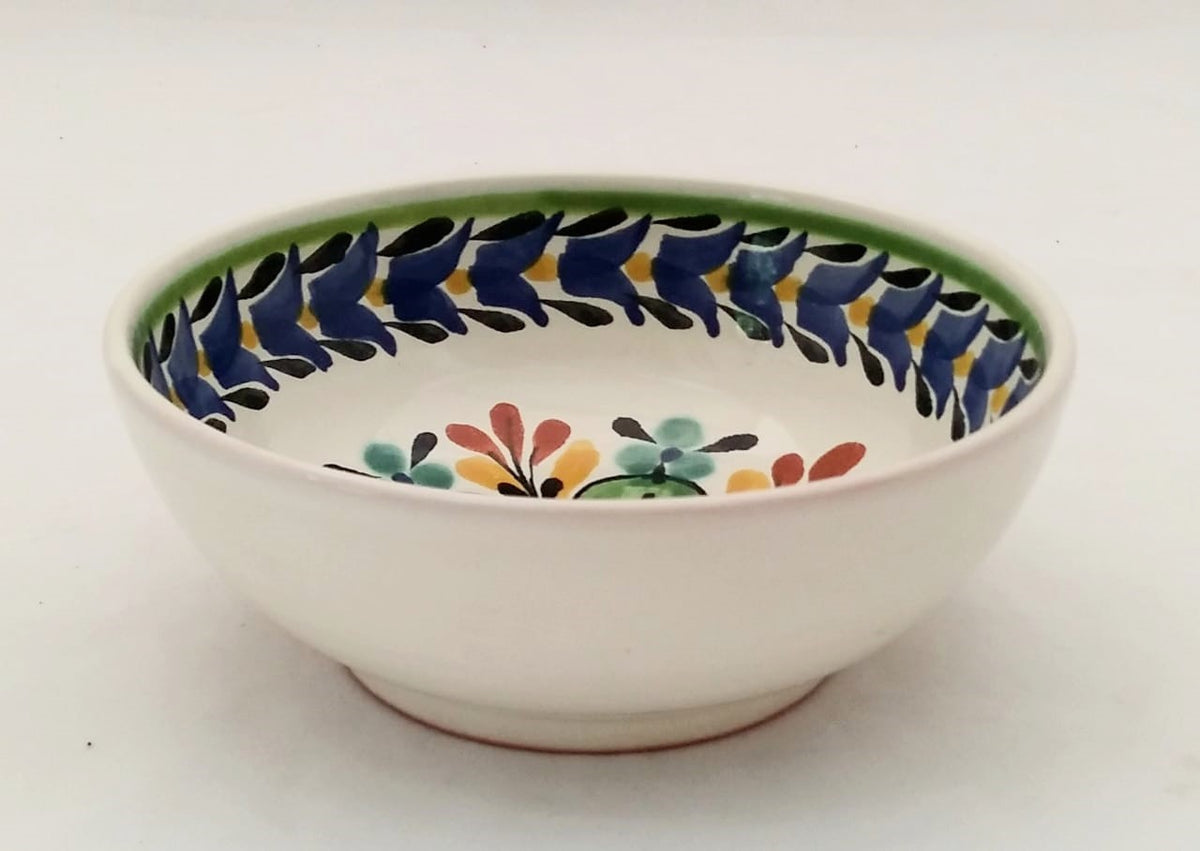 Tazón de sopa/cereal de flores 16.9 Oz Multicolor