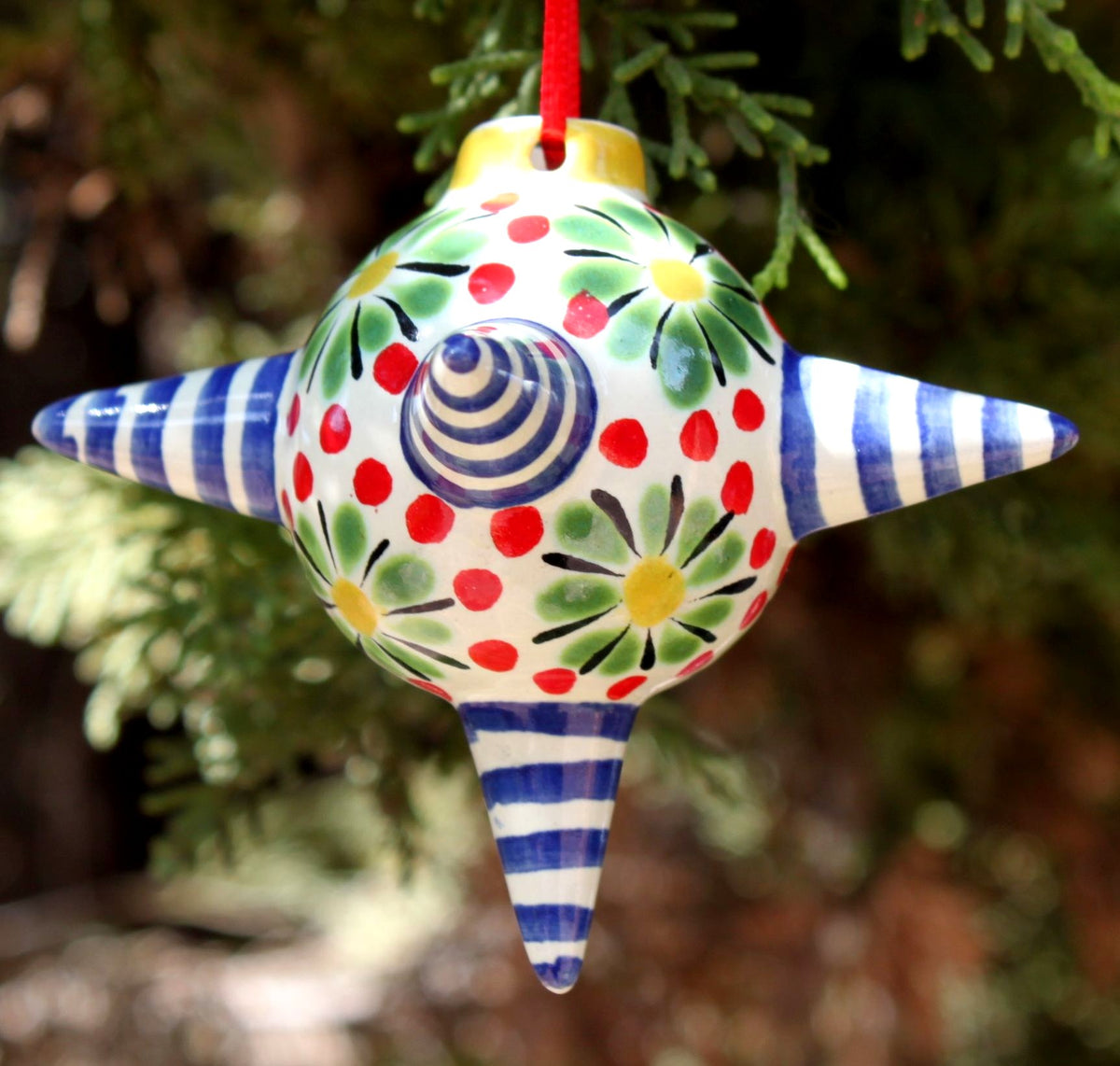 Ornament Piñata 3D 3.9 in D MultiColors