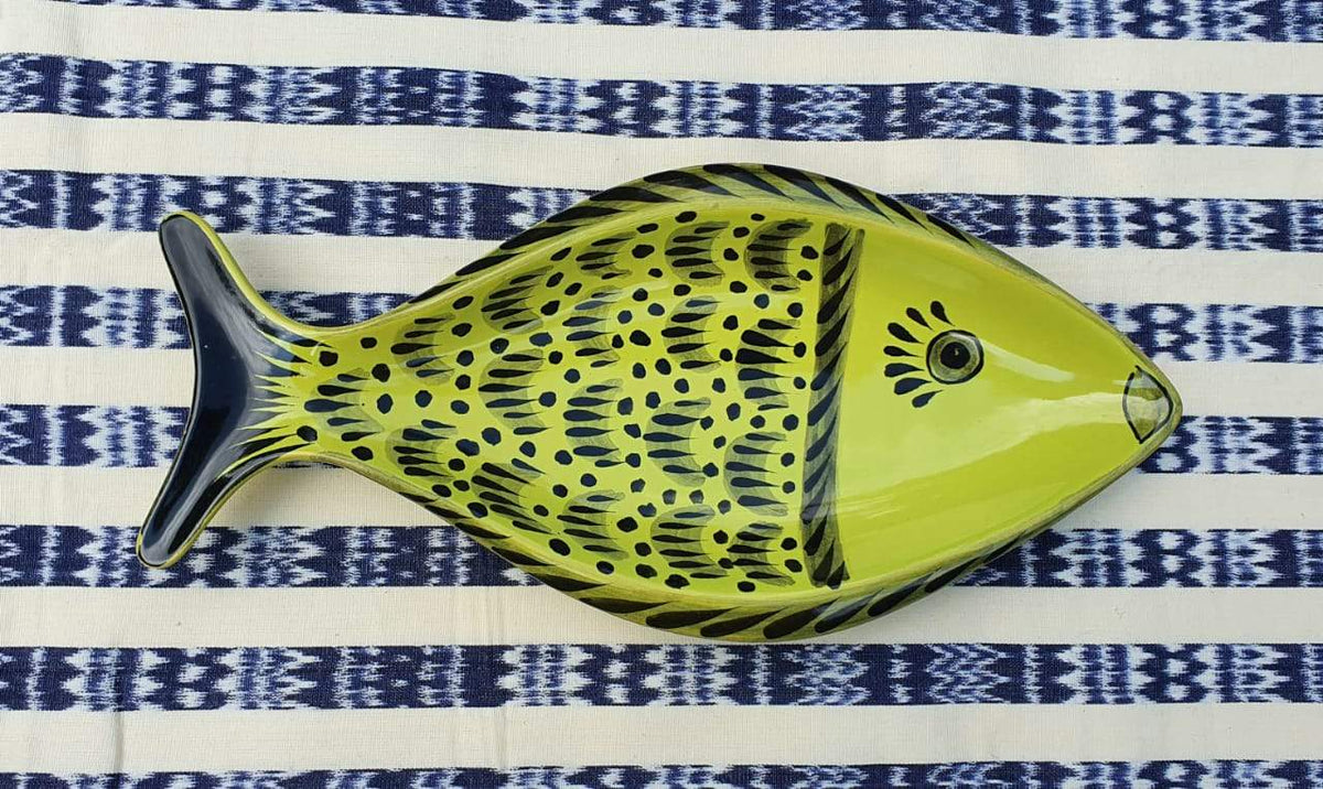 Fish Plate 10.6*5.3" Choose Your Favorite Contemporary Color