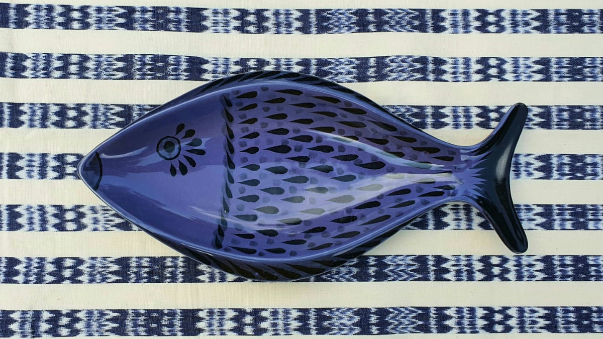 Fish Plate 10.6*5.3" Choose Your Favorite Contemporary Color