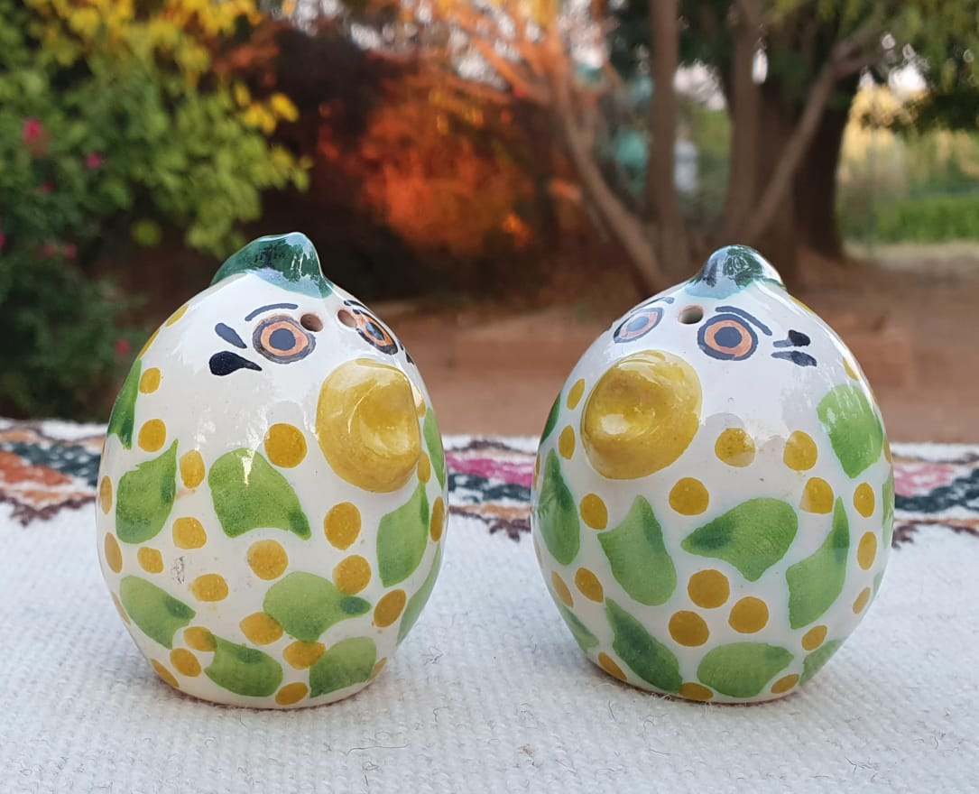 Egg Salt and Pepper Shaket Set MultiColors