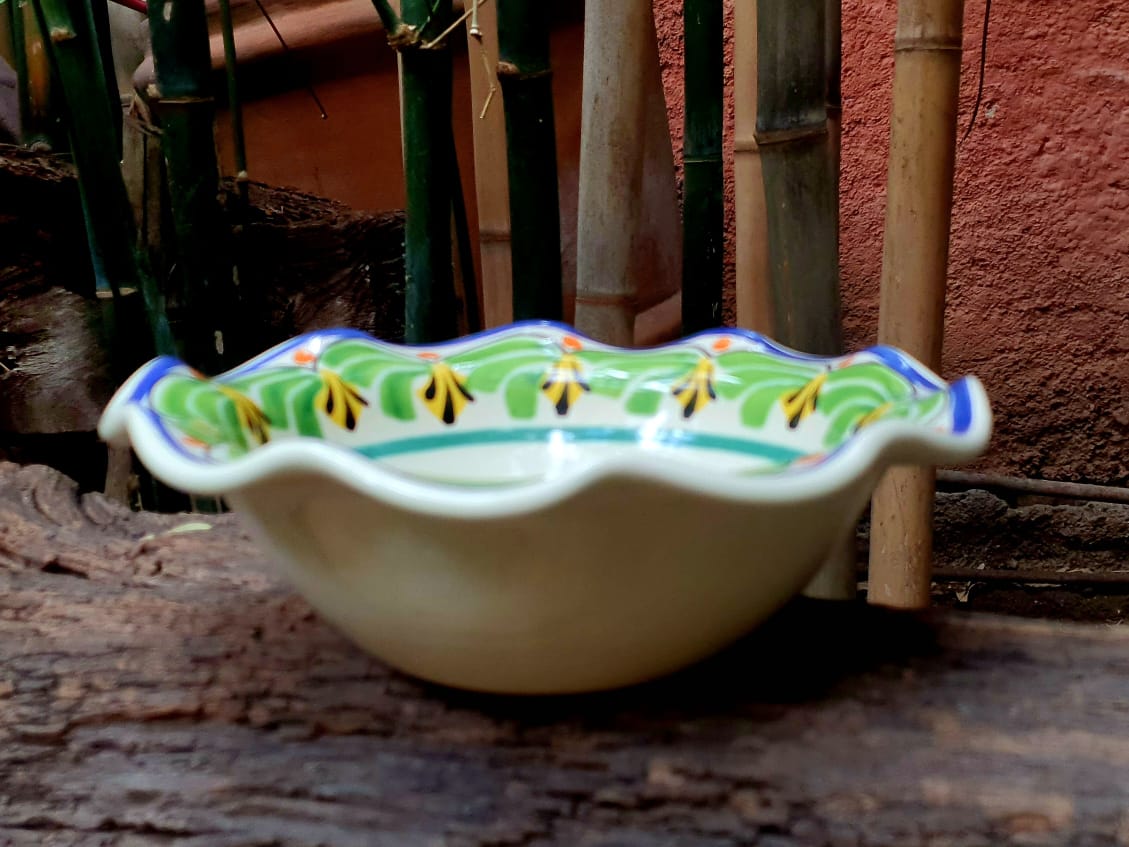 Flower Flouted Pasta Bowl MultiColors
