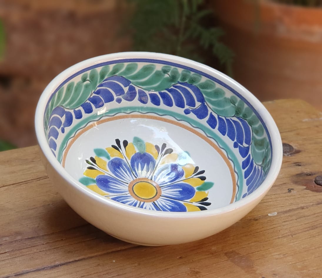 Flower Cereal/Soup Bowl 16.9 Oz Multi-colors