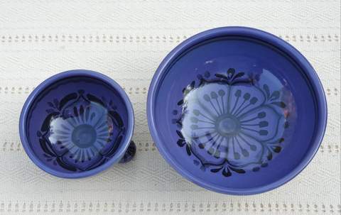 Footed Bowls Set of 2 Choose Your Favorite Color
