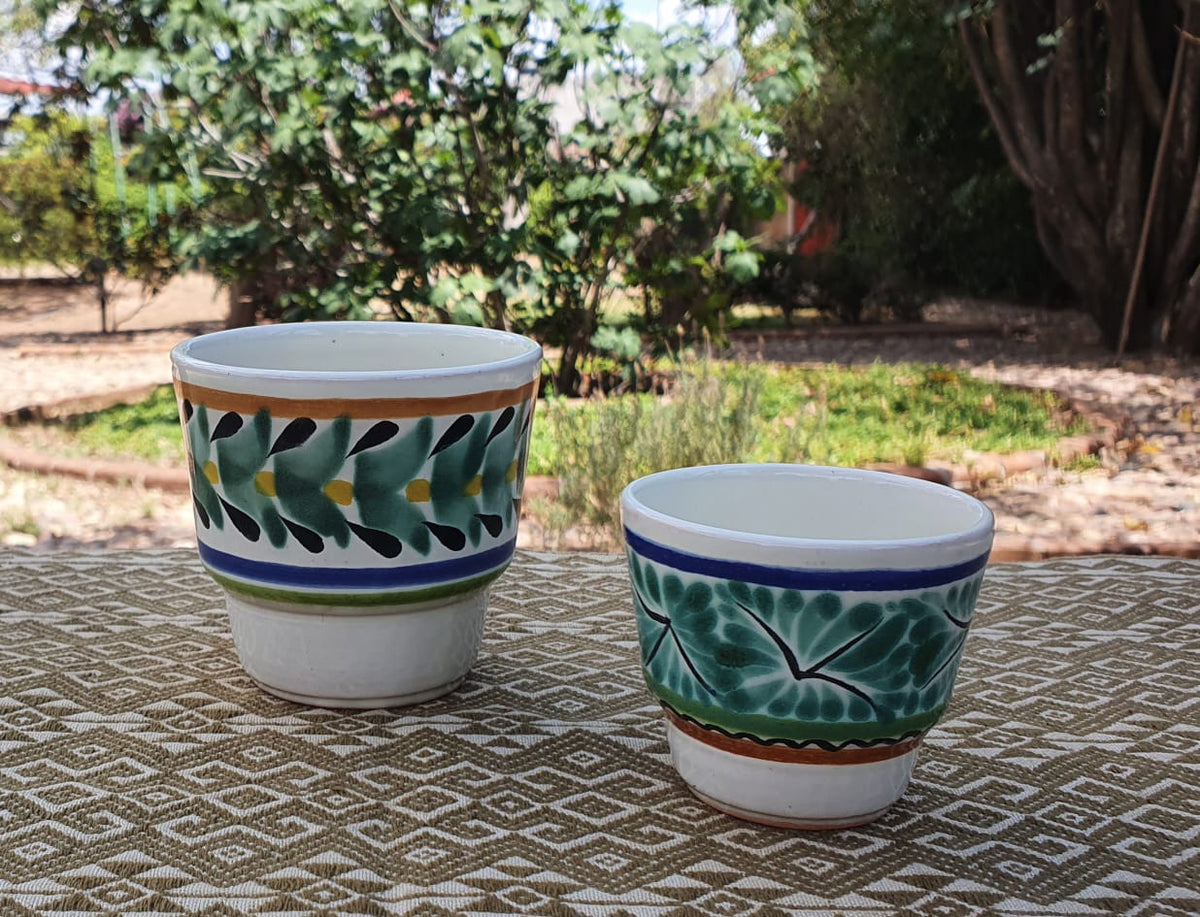 Coffee / Tea Cup Set of 2 MultiColors