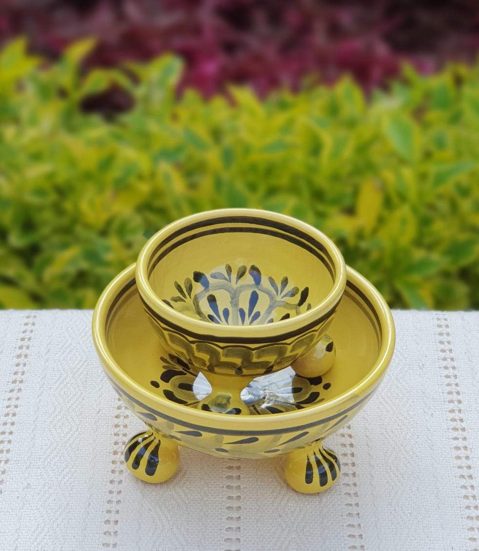 Footed Bowls Set of 2 Choose Your Favorite Color