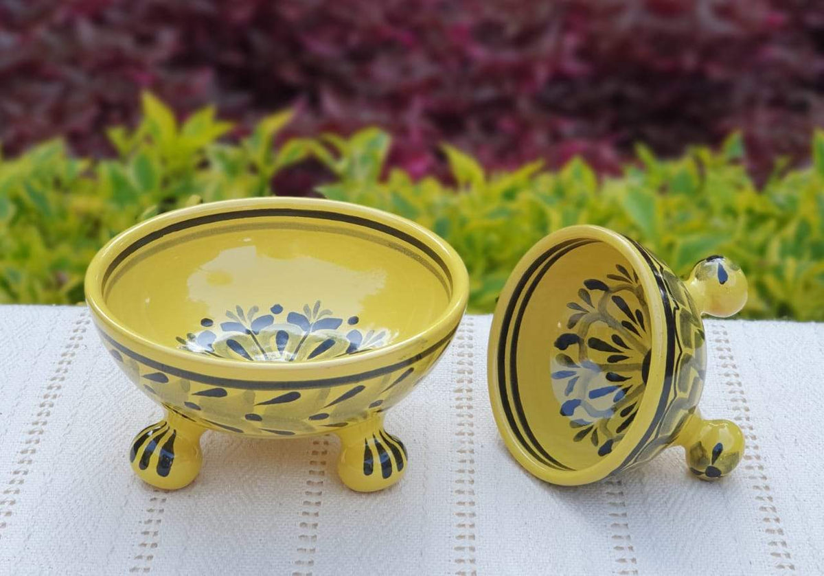 Footed Bowls Set of 2 Choose Your Favorite Color