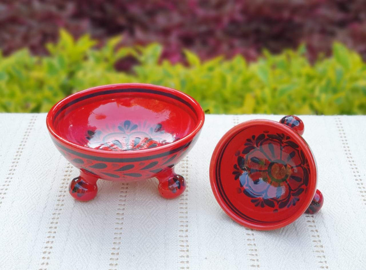 Footed Bowls Set of 2 Choose Your Favorite Color