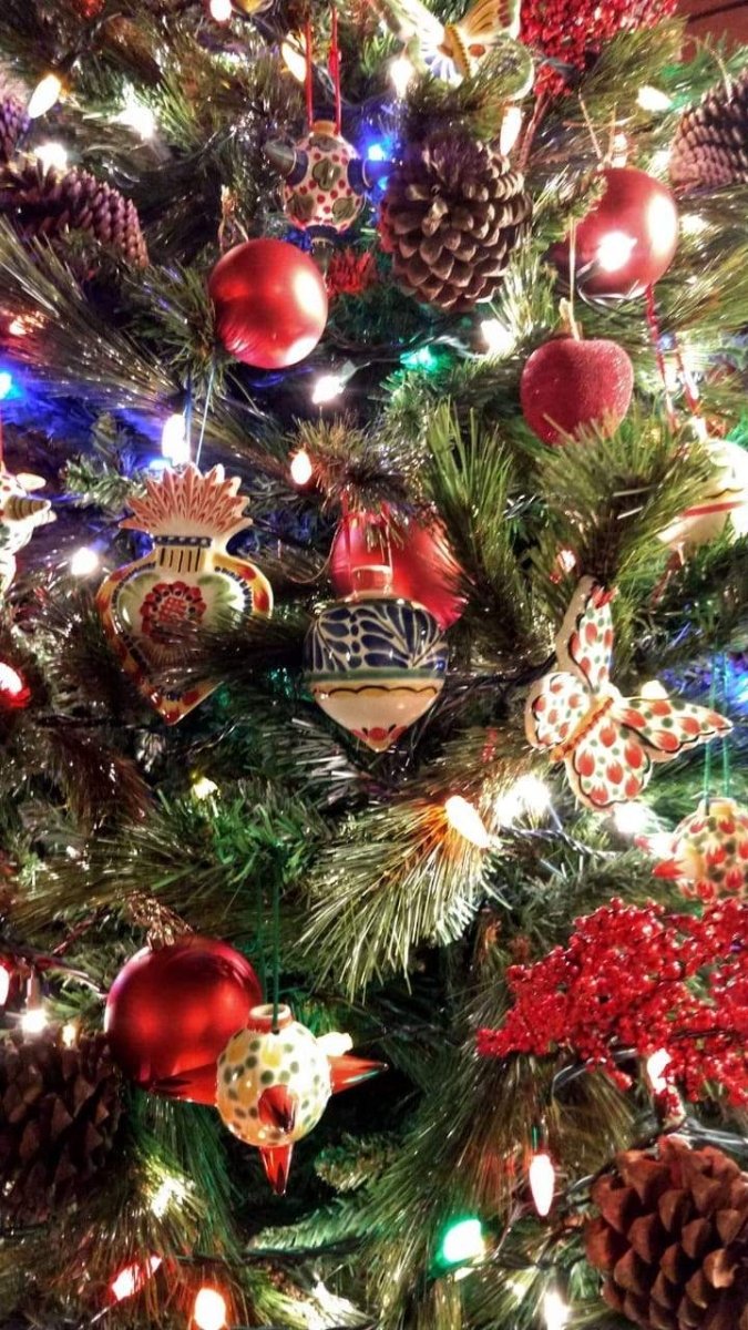 Adornos Navideños Mexicanos Talavera Mayólica de México – Gorky ...