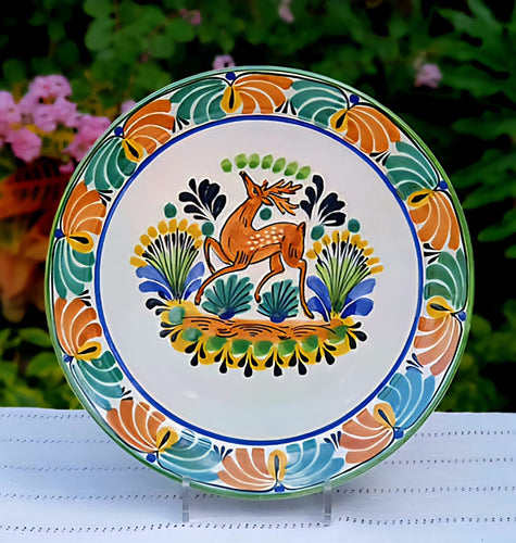 Deer Plate Multicolors