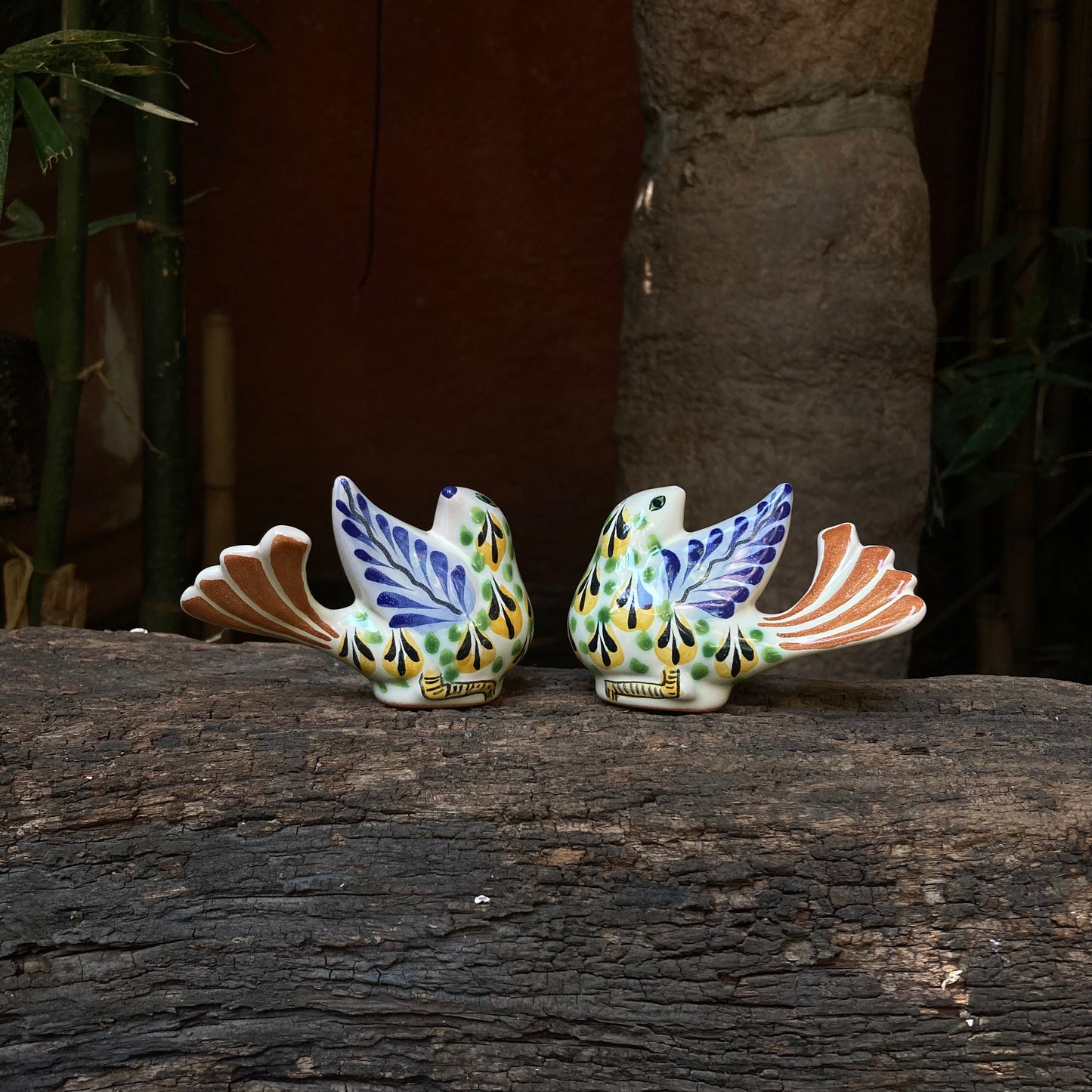 New Bird Salt and Pepper Shaker Set Multicolors