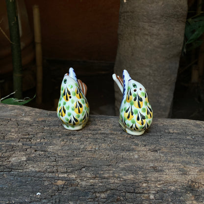 New Bird Salt and Pepper Shaker Set Multicolors