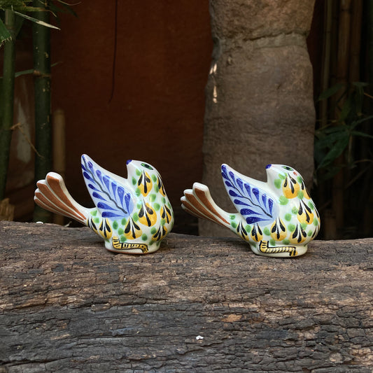 New Bird Salt and Pepper Shaker Set Multicolors
