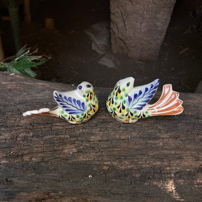 New Bird Salt and Pepper Shaker Set Multicolors