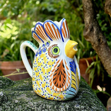 Rooster Water Pitcher 10" Height 54 Oz MultiColors - H