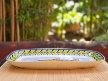 Trout Rectangular Long Platter 14.6 X 7.1 in MultiColors