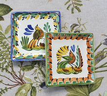 Bird Bread Square Plate / Tapa Plate 5*5" Set of 2 MultiColorsBread PlateGorky Gonzalez Store20050203