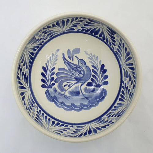 Bird Cereal/Soup Bowl 16.9 Oz Blue and WhiteCereal BowlGorky Gonzalez Store19070452