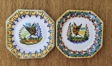 Bird Mini Octagonal Plate 6.7 X 6.7" Set of 2 MulticolorPlateGorky Gonzalez Store200507 - 15