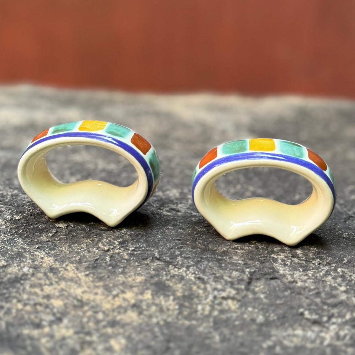 Napking Ring Clasic Set of 2 Multi-colors