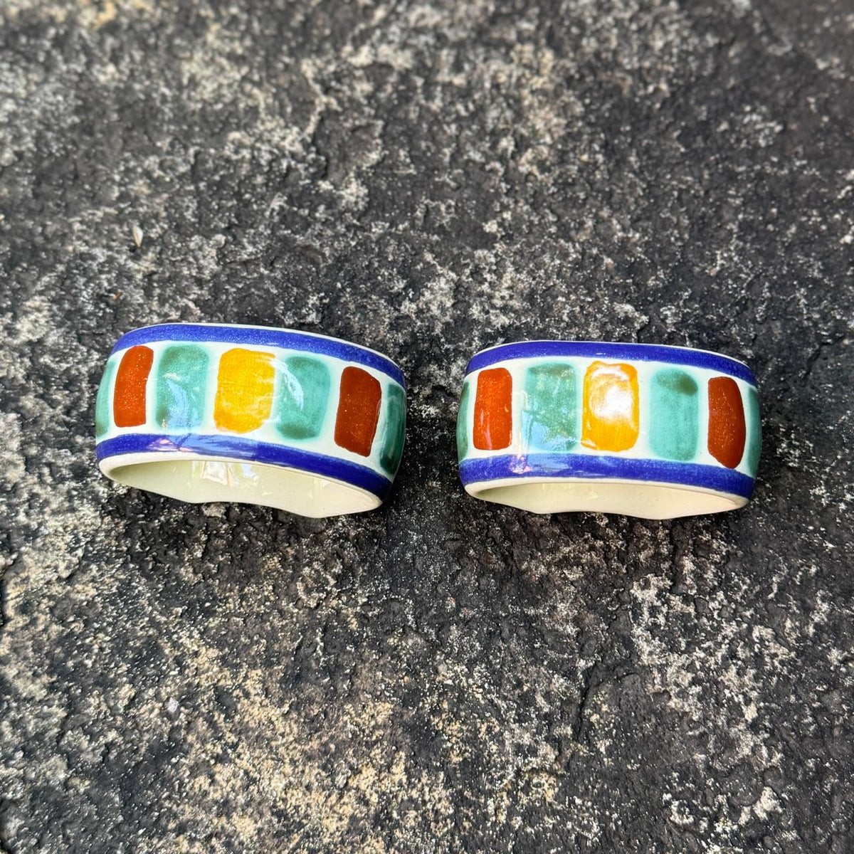 Napking Ring Clasic Set of 2 Multi-colors
