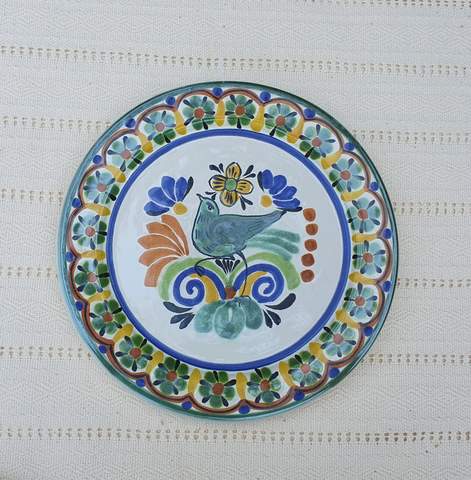 Bird Plates Multi - colorsPlateGorky Gonzalez Store030221 - 01