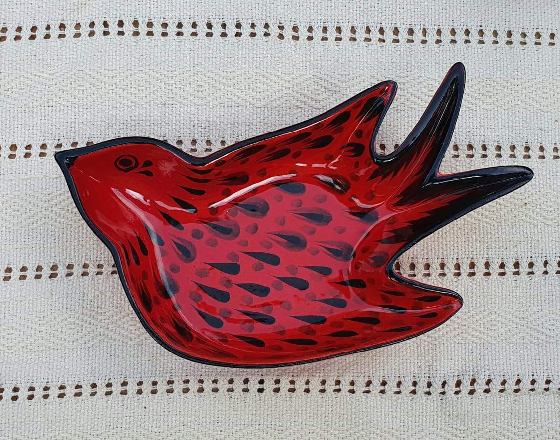 Bird Small Swallow Dish 6.1 X 4.1" Choose Your Favorite Contemporary ColorSnack DishGorky Gonzalez Store210205 - 119