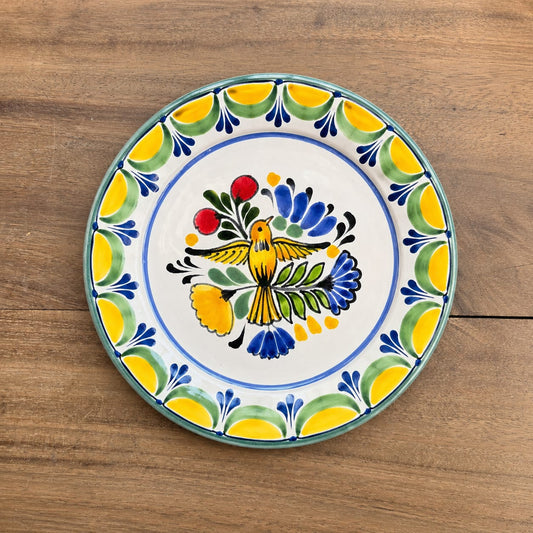 Bird Canarie Plate MultiColors - Model B