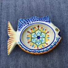 Fish Shape Soap Snack Dish Set of 4 Happy Borders MultiColors