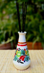 Ceramics Vase 4.9" H for Scented Sticks MultiColors