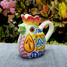 Rooster Creamer Pitcher 10 Oz Happy Borders