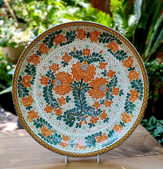 Decorative Platters Little Flower Pattern MultiColors