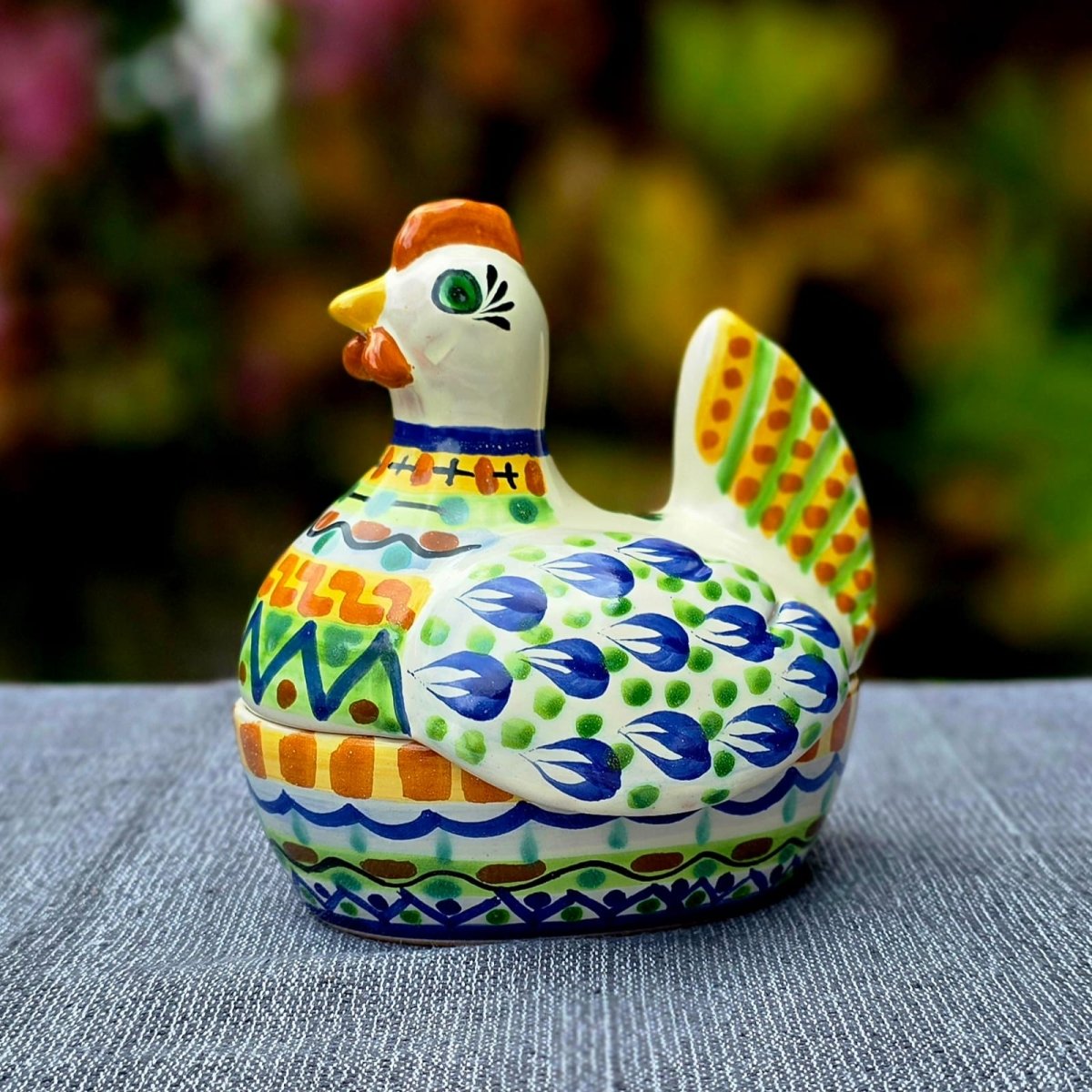 Chicken Box with wings 6.3 in H Set of 2 - Happy BordersJewerly BoxGorky Gonzalez Store240810 - 18