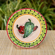 Chiles and Peppers Plate MultiColors