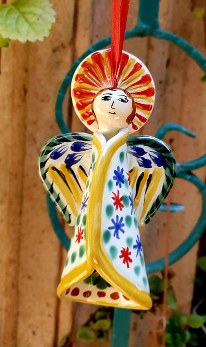 Adorno Figura 3D de Ángel Grande 4.9" H MultiColors 