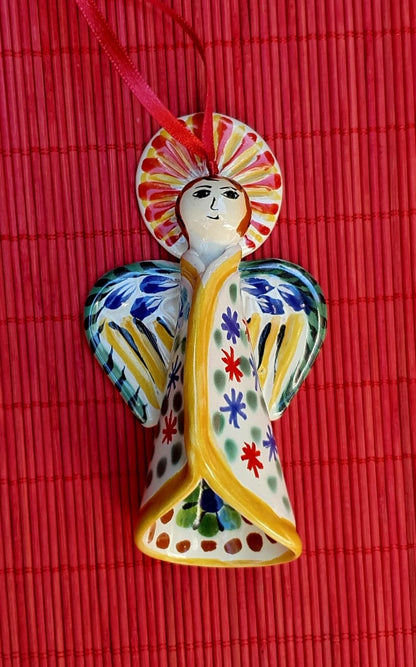 Adorno Figura 3D de Ángel Grande 4.9" H MultiColors 