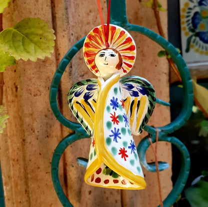 Adorno Figura 3D de Ángel Grande 4.9" H MultiColors 
