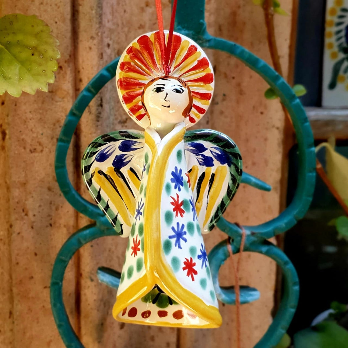 Adorno Figura 3D de Ángel Grande 4.9" H MultiColors 