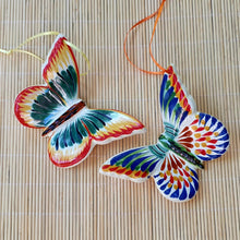 Ornament Butterfly Set of 2 MultiColors
