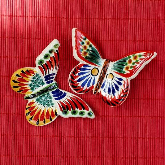 Ornament Butterfly Set of 2 MultiColors