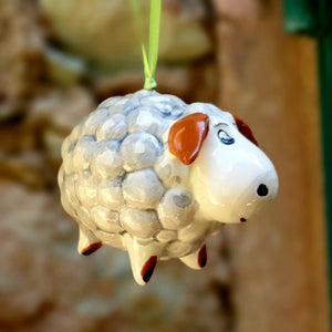 Ornament Sheep 3D Figure MultiColors